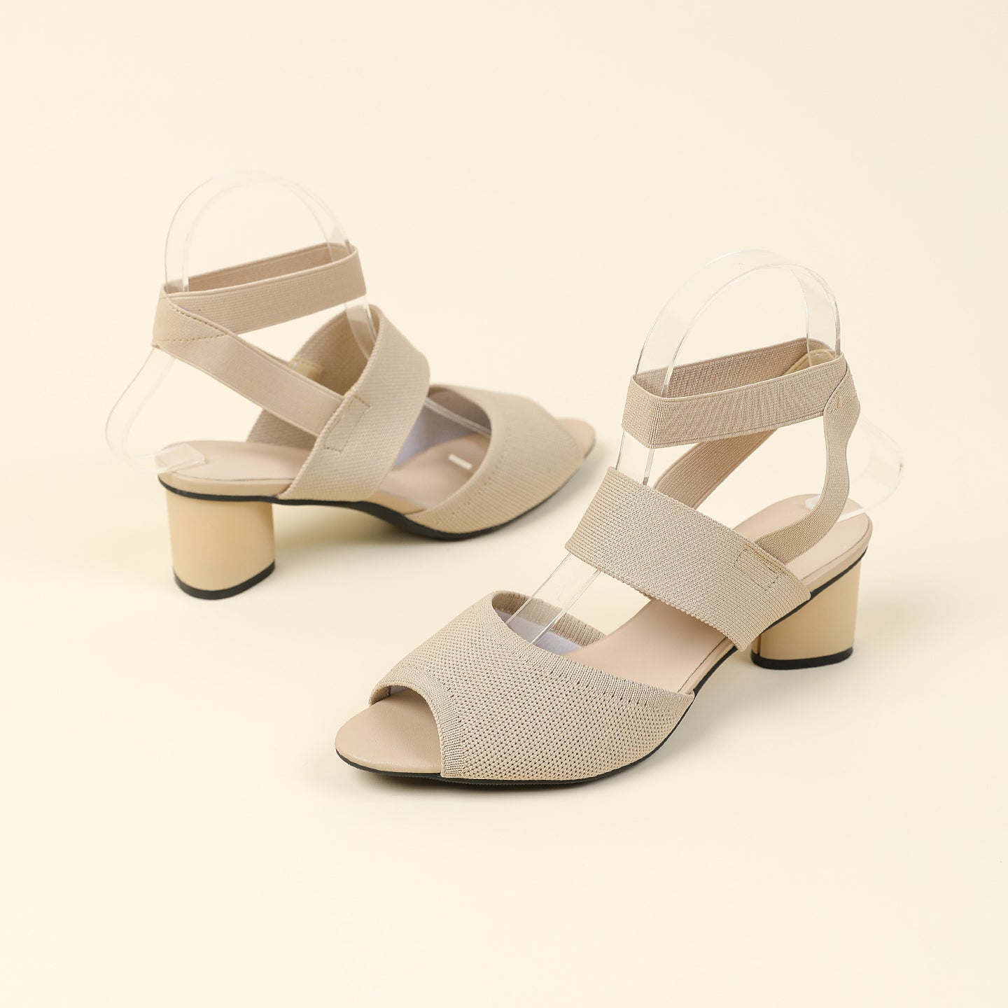 バックストラップ オープントゥ ローマサンダル