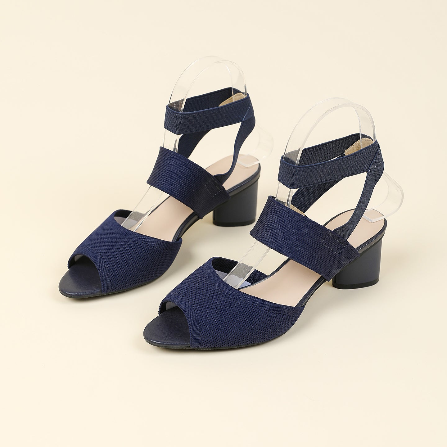 バックストラップ オープントゥ ローマサンダル