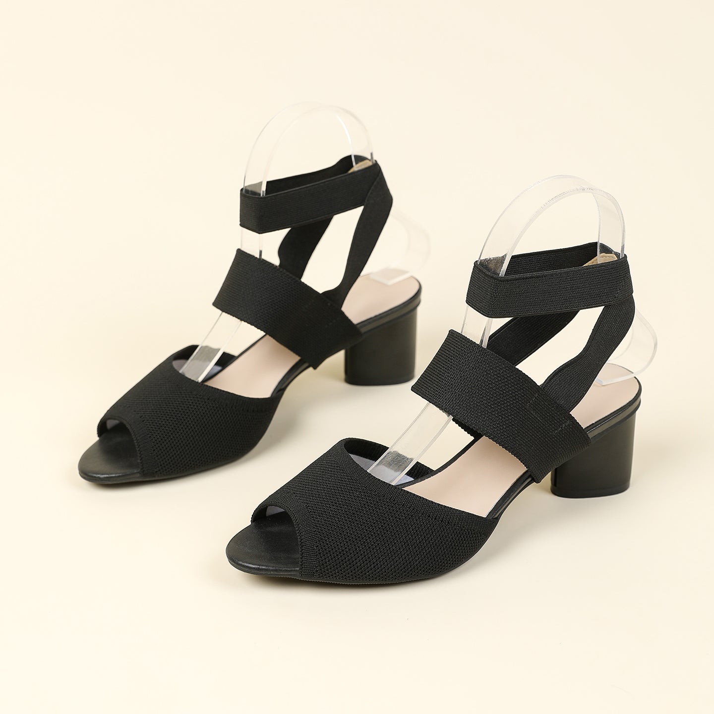 バックストラップ オープントゥ ローマサンダル