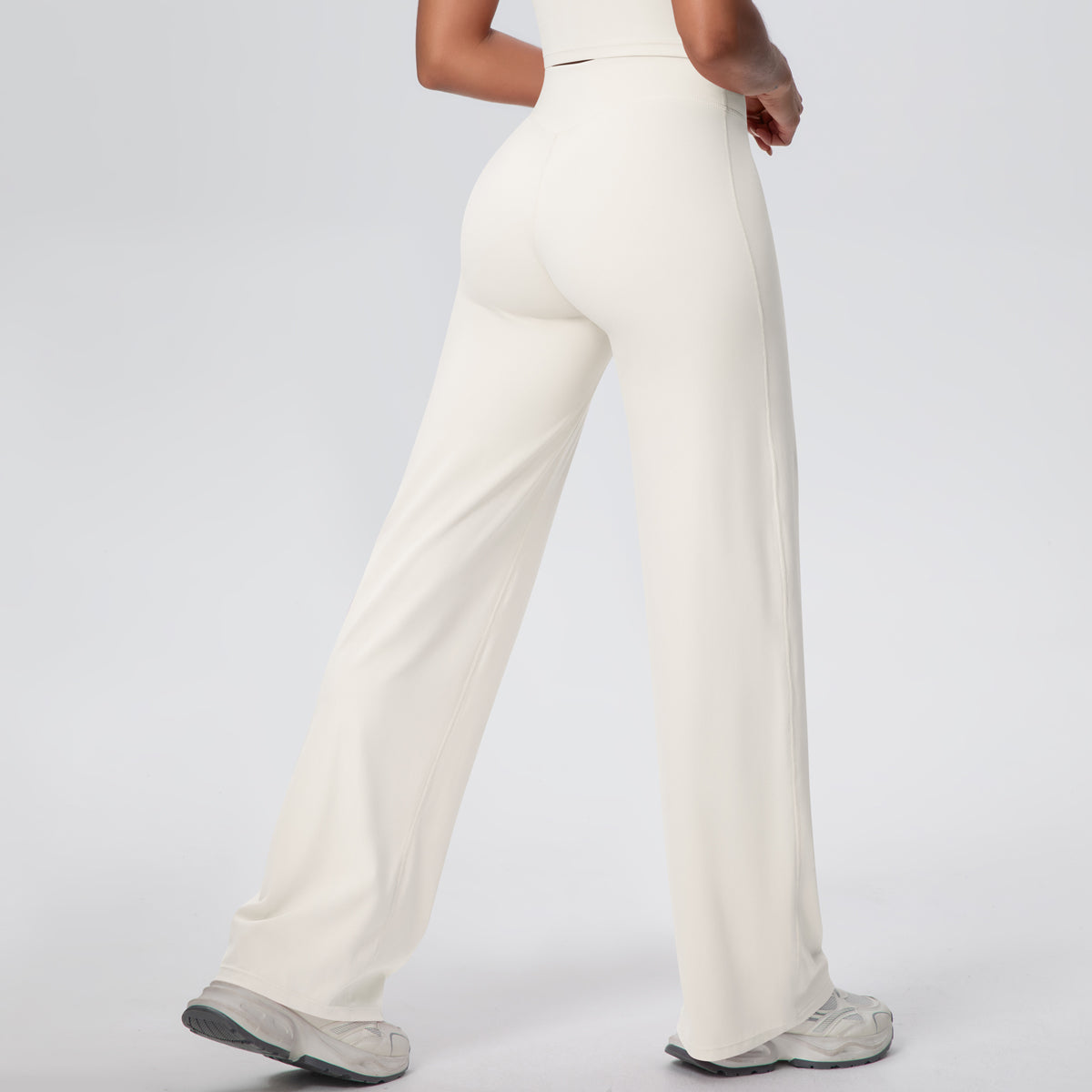Mid-Waist Straight Leggings