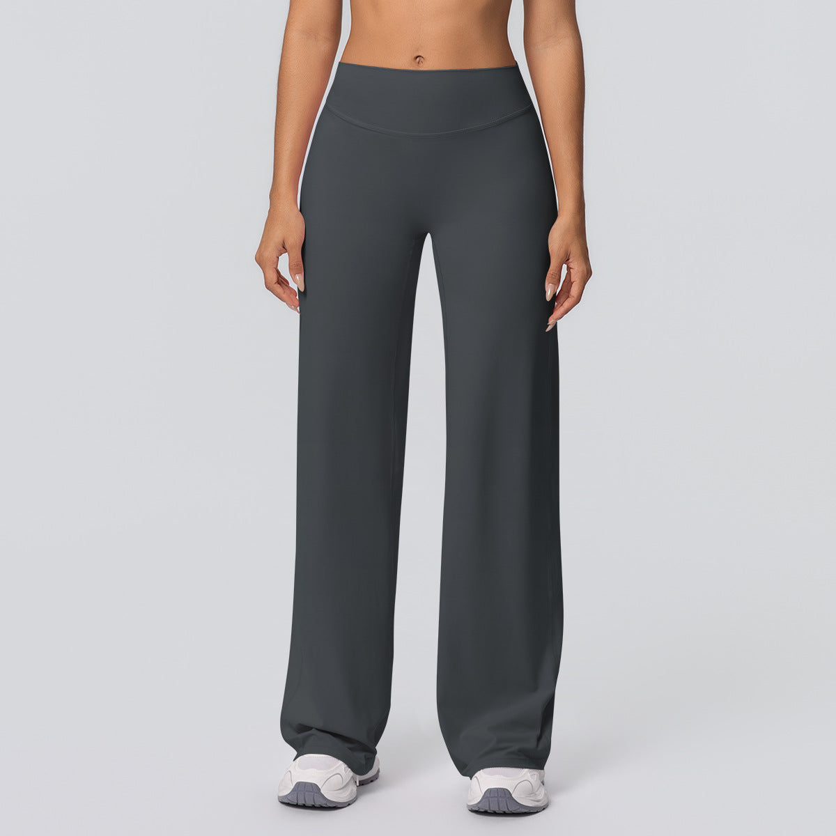 Mid-Waist Straight Leggings