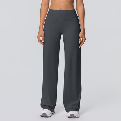 Mid-Waist Straight Leggings