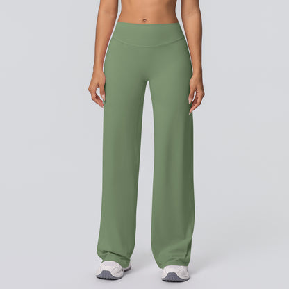 Mid-Waist Straight Leggings