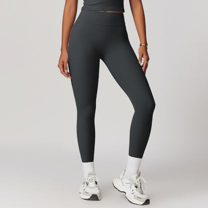 Peach-Lift High-Waisted Sculpting Leggings