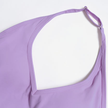 V-Neck Halter Fitness Tank Top
