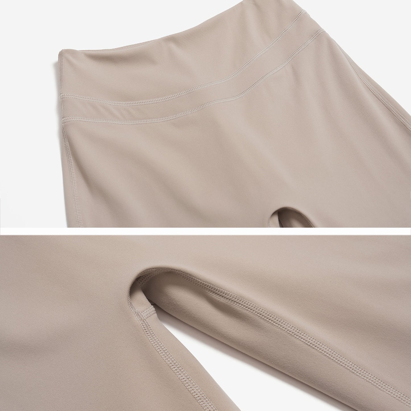 Peach-Lift High-Waist Flared Leggings
