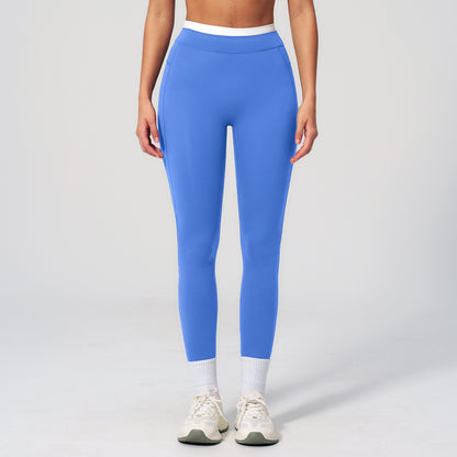 High-Waisted Contrast Sculpt Leggings