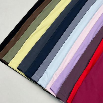 Mid-Waist Straight Leggings