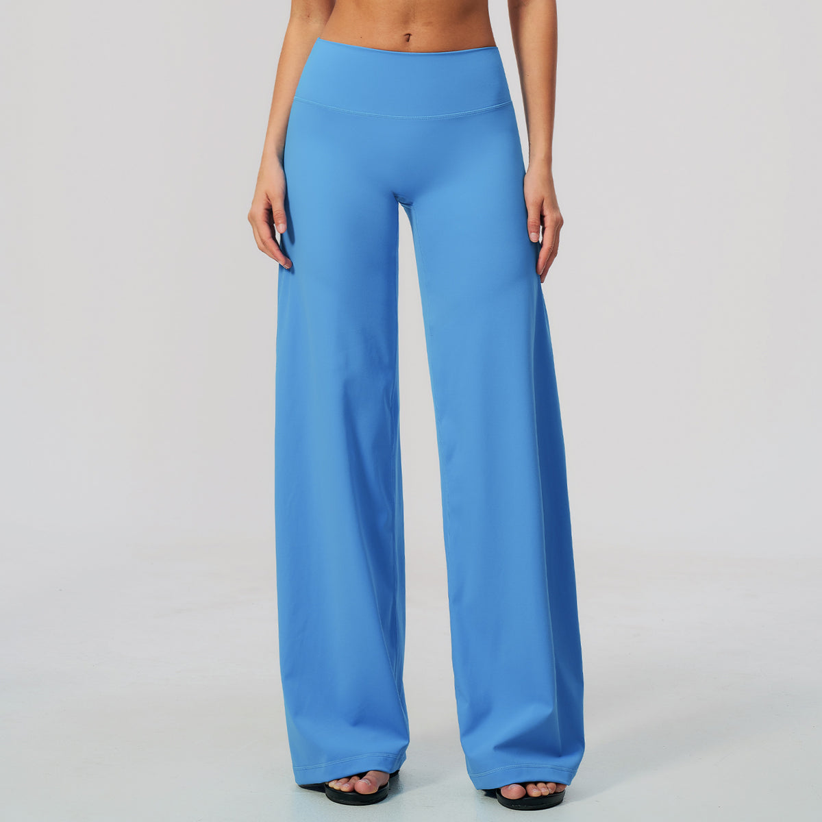 Mid-Waist Straight Leggings