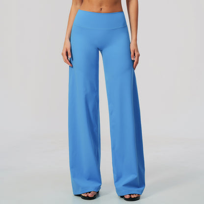 Mid-Waist Straight Leggings