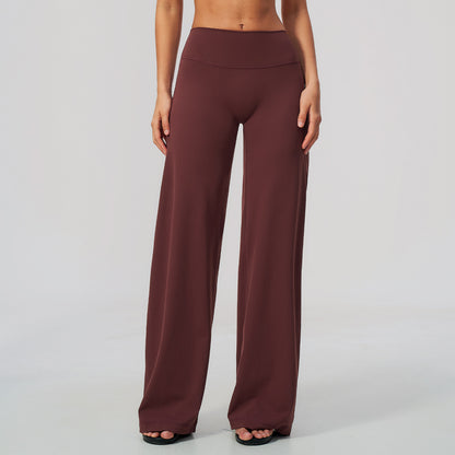 Mid-Waist Straight Leggings