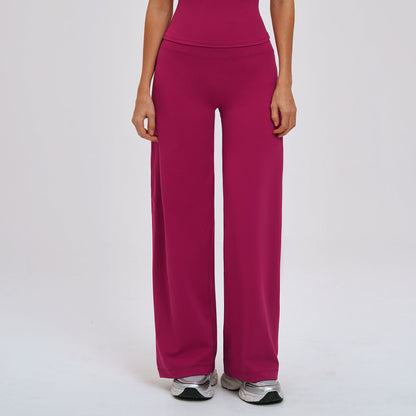 Mid-Waist Straight Leggings