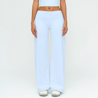 Mid-Waist Straight Leggings