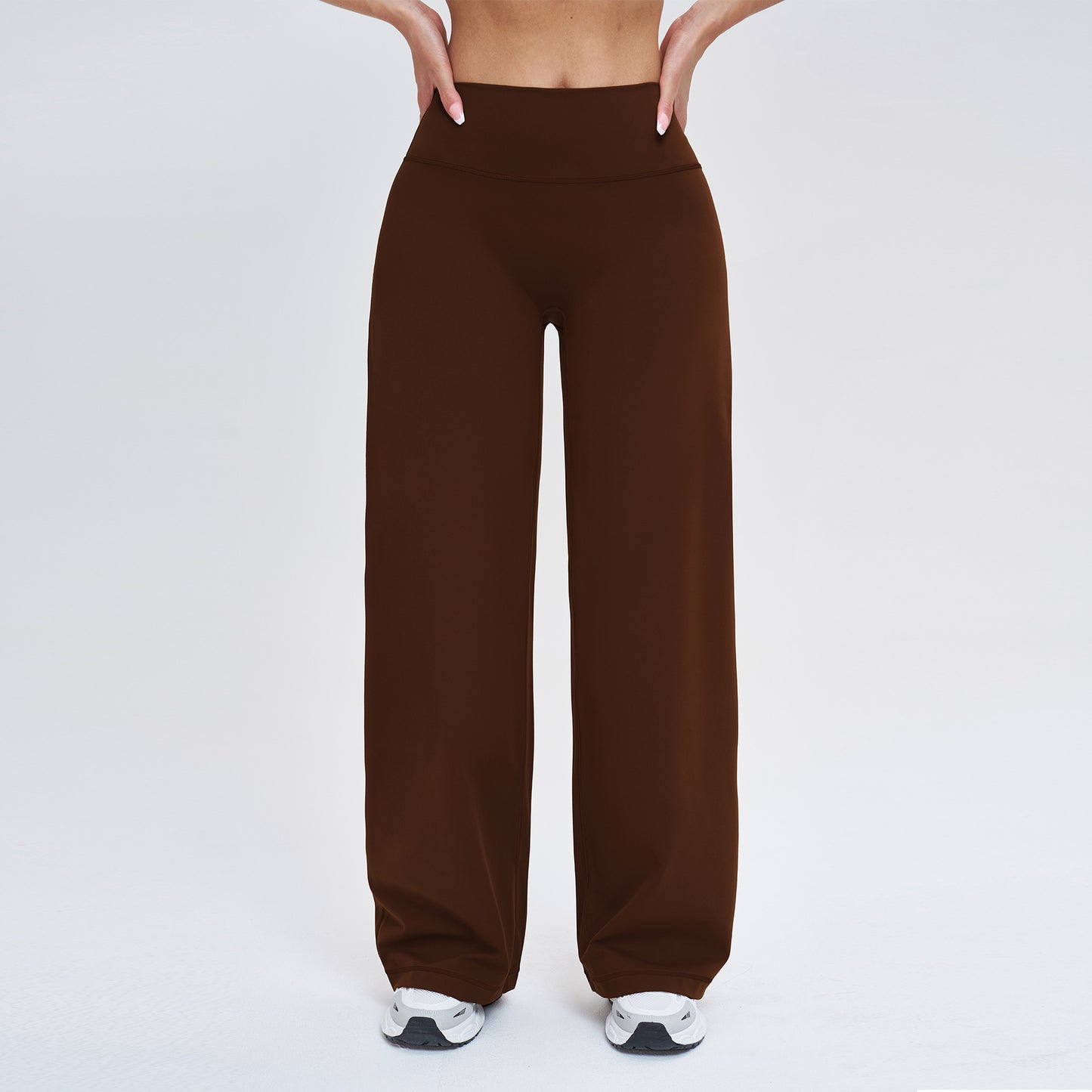 Mid-Waist Straight Leggings