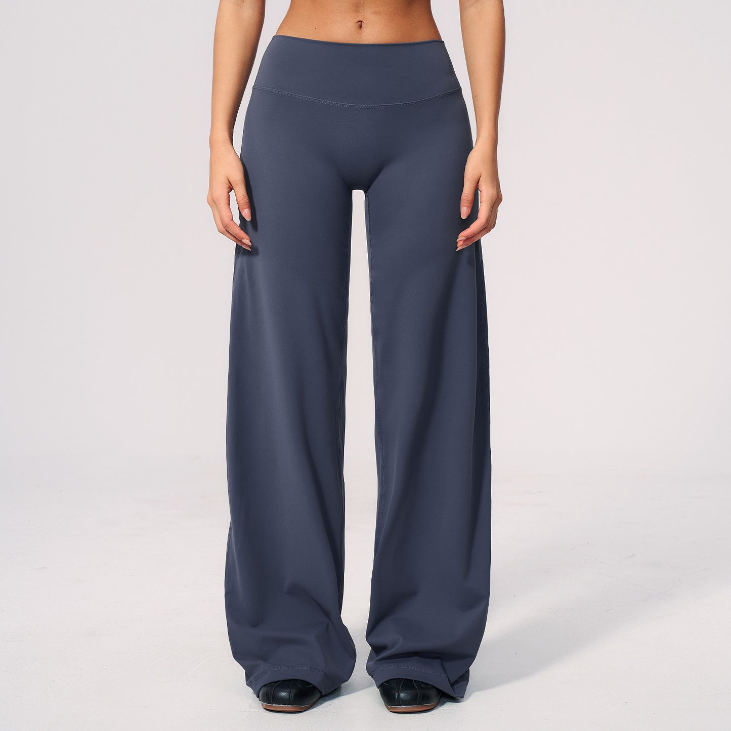 Mid-Waist Straight Leggings