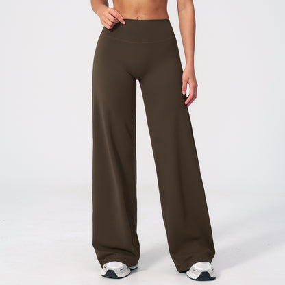 Mid-Waist Straight Leggings