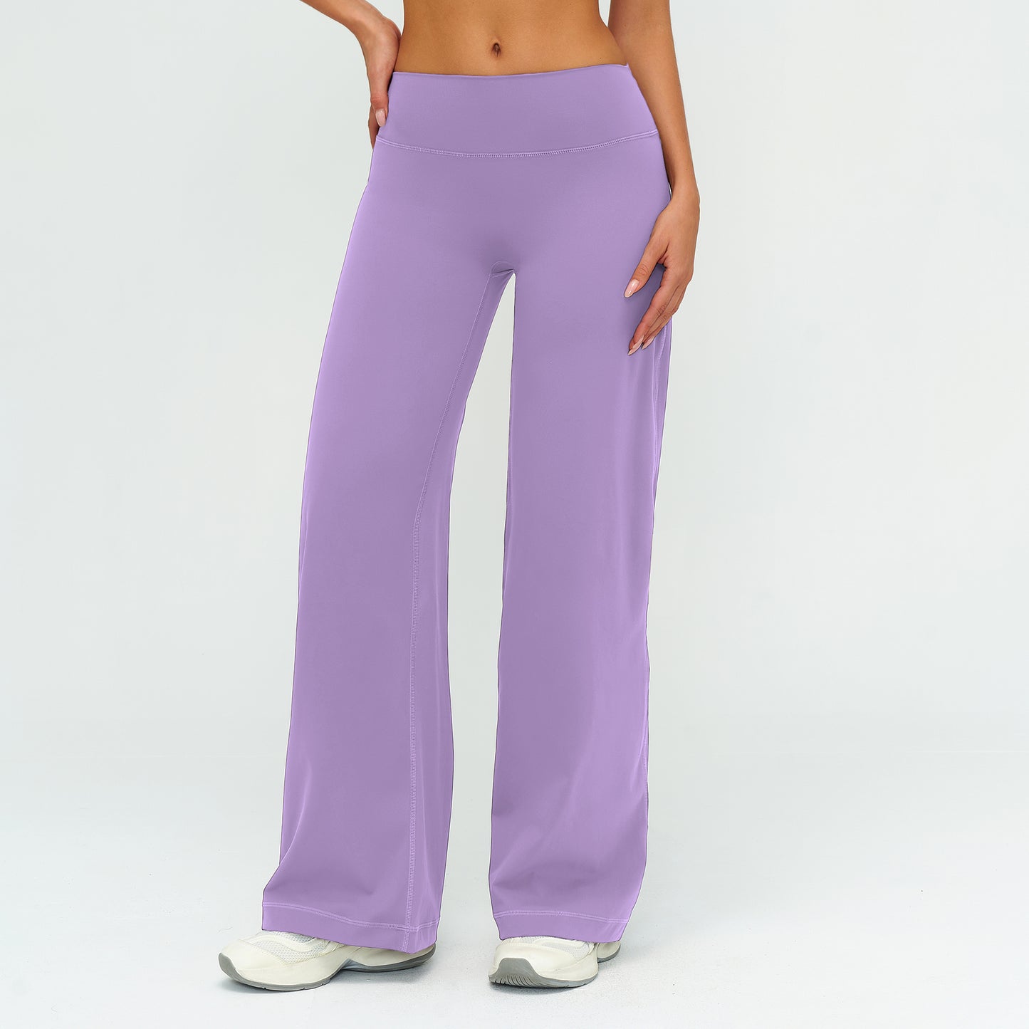 Mid-Waist Straight Leggings