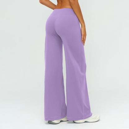 Mid-Waist Straight Leggings