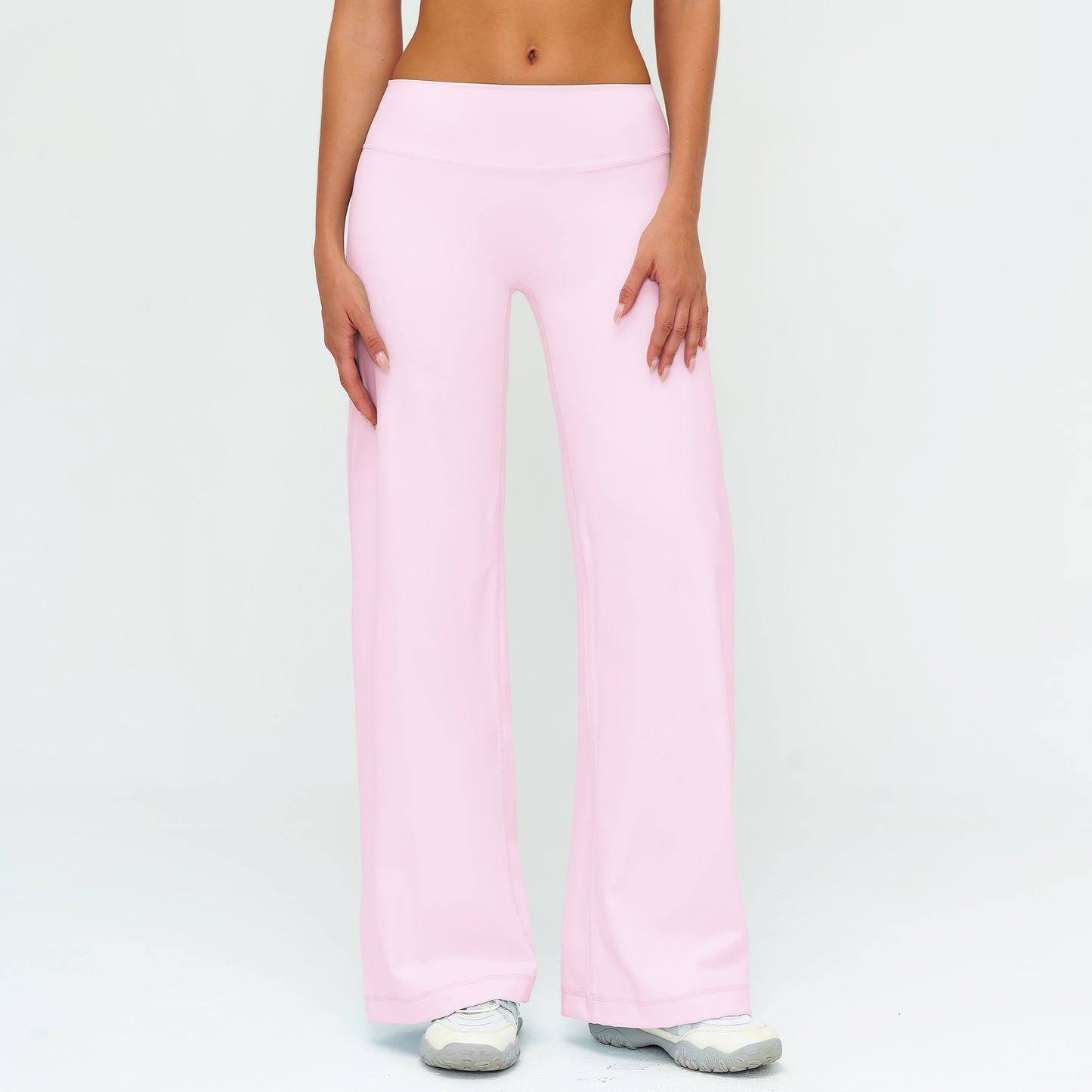 Mid-Waist Straight Leggings