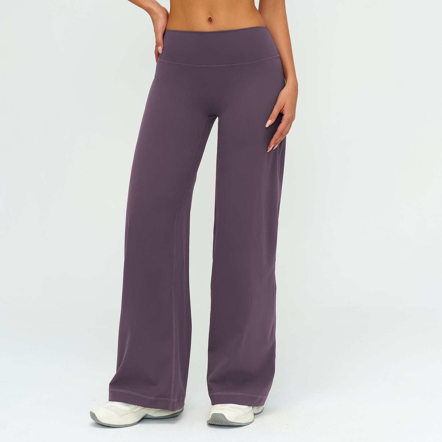 Mid-Waist Straight Leggings