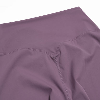 Cross V-Waist Straight-Leg Active Pants