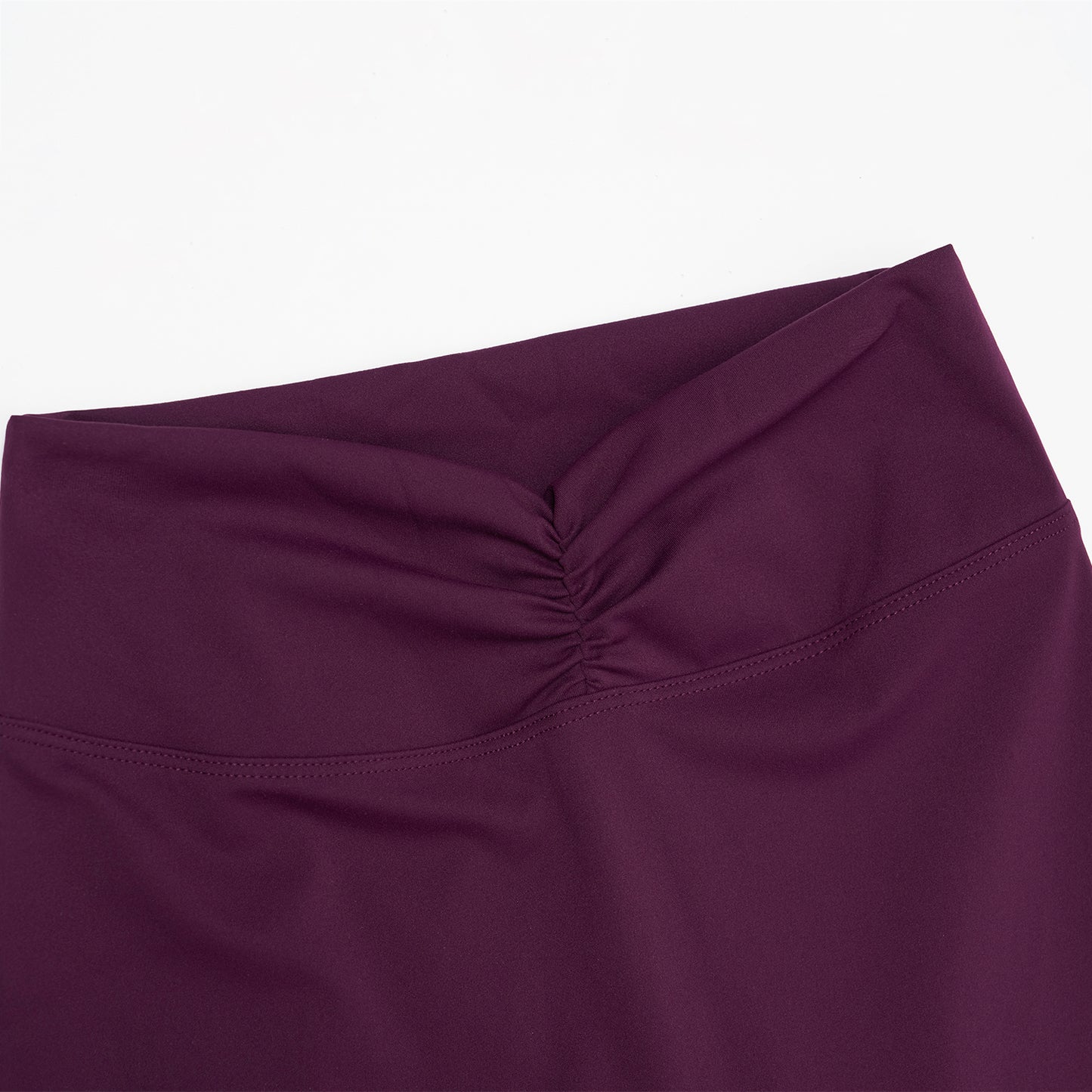 Scrunch-Front Booty-Lifting Flare Leggings