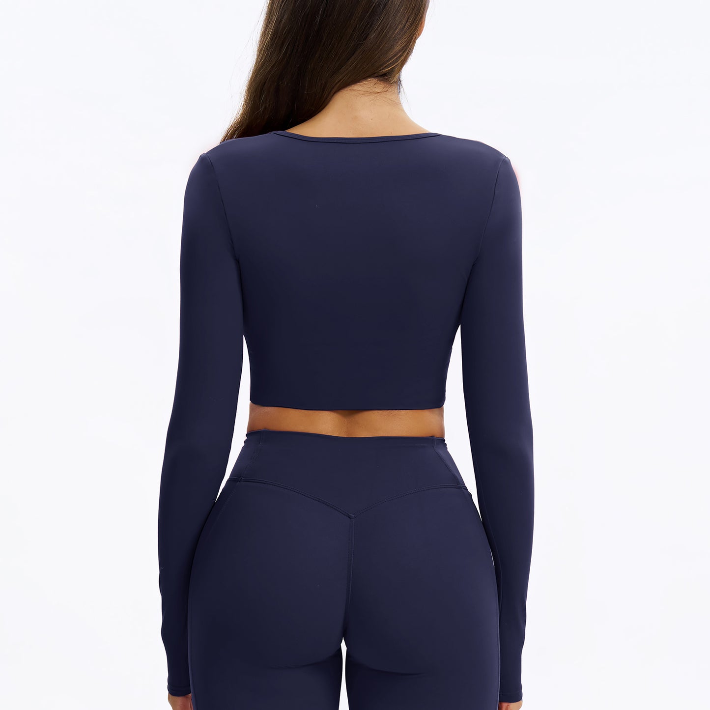 U-Neck Padded Cropped Top