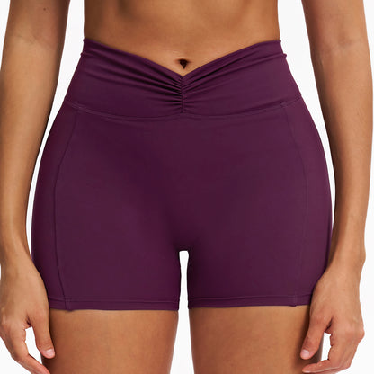 Scrunch-Front Booty-Shaping Shorts