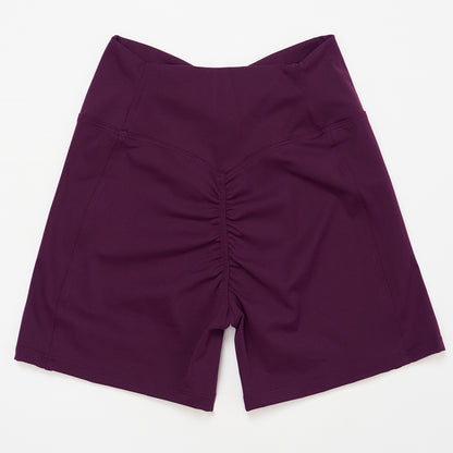 Scrunch-Front Booty-Shaping Shorts