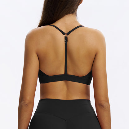 V-Neck Y-Back Sports Bra