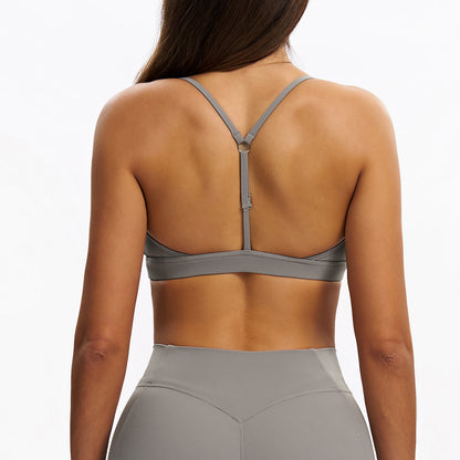 V-Neck Y-Back Sports Bra