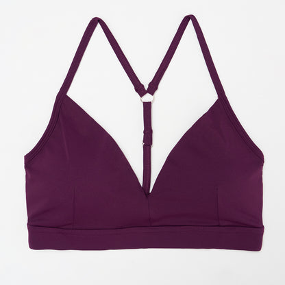 V-Neck Y-Back Sports Bra