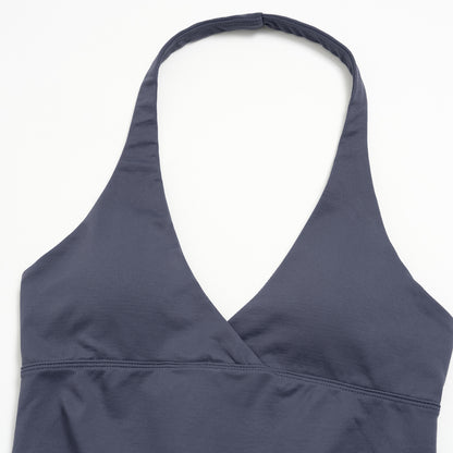 Women's V-Neck Halter Workout Tank Top