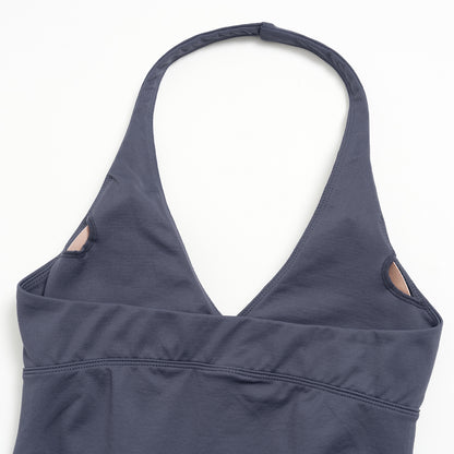 Women's V-Neck Halter Workout Tank Top