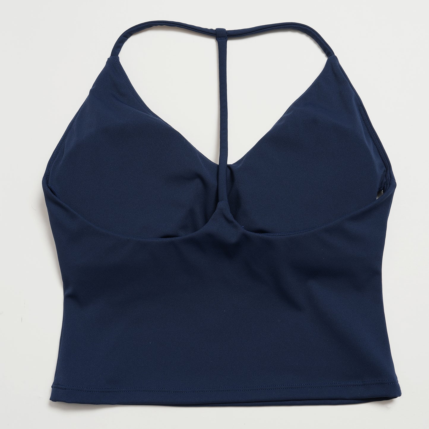 Padded V-Neck Halter Tank Top