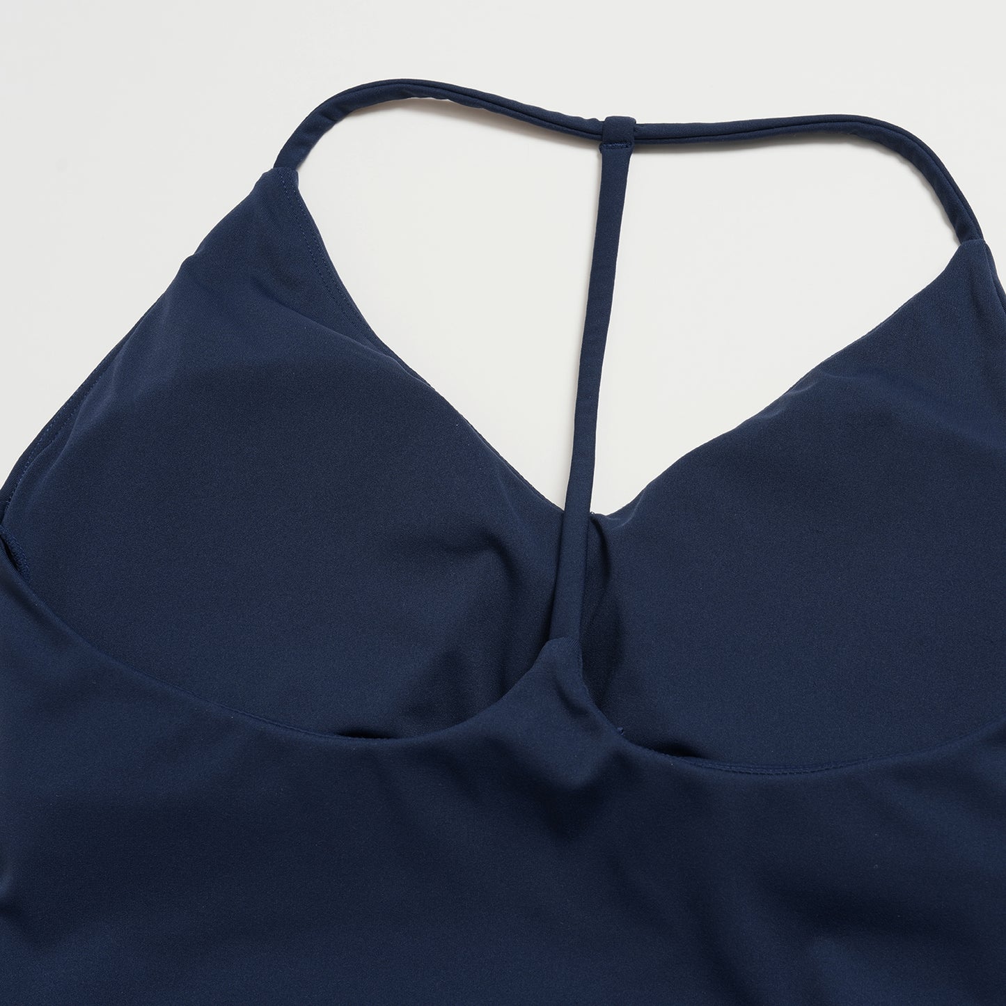 Padded V-Neck Halter Tank Top