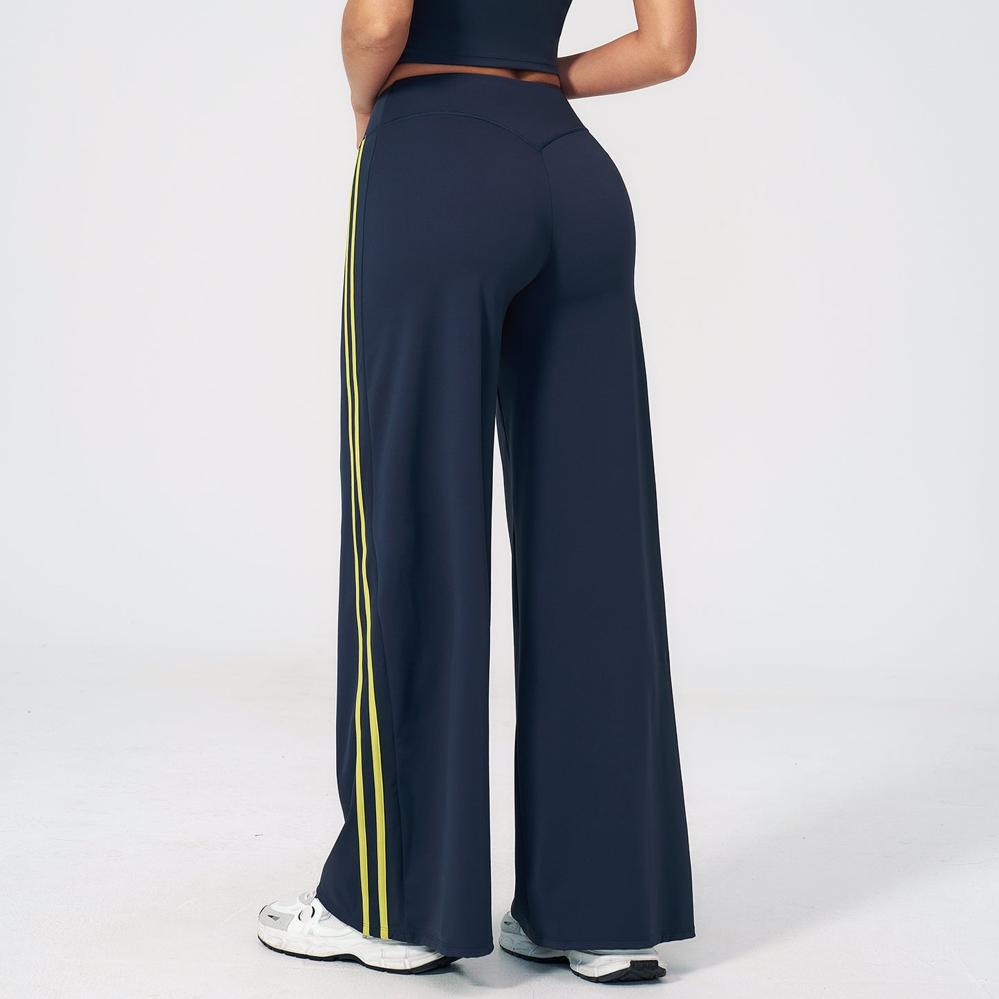 Side Stripe Straight Leggings