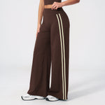 Side Stripe Straight Leggings