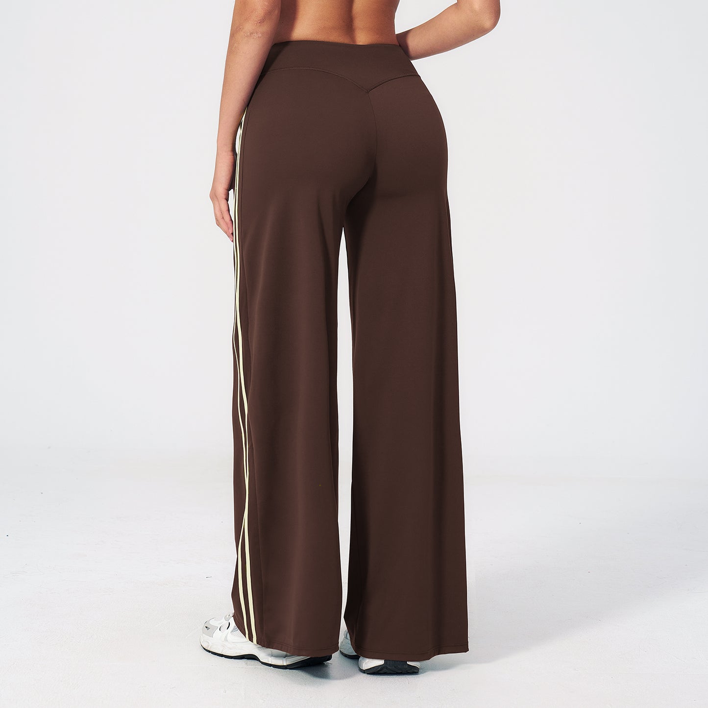 Side Stripe Straight Leggings