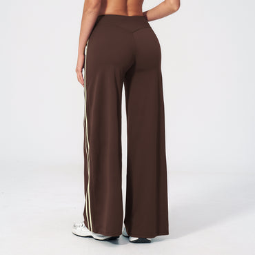 Side Stripe Straight Leggings