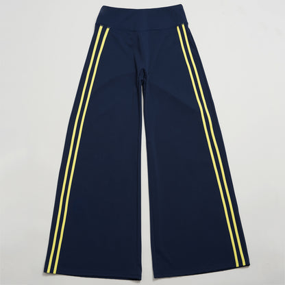 Side Stripe Straight Leggings