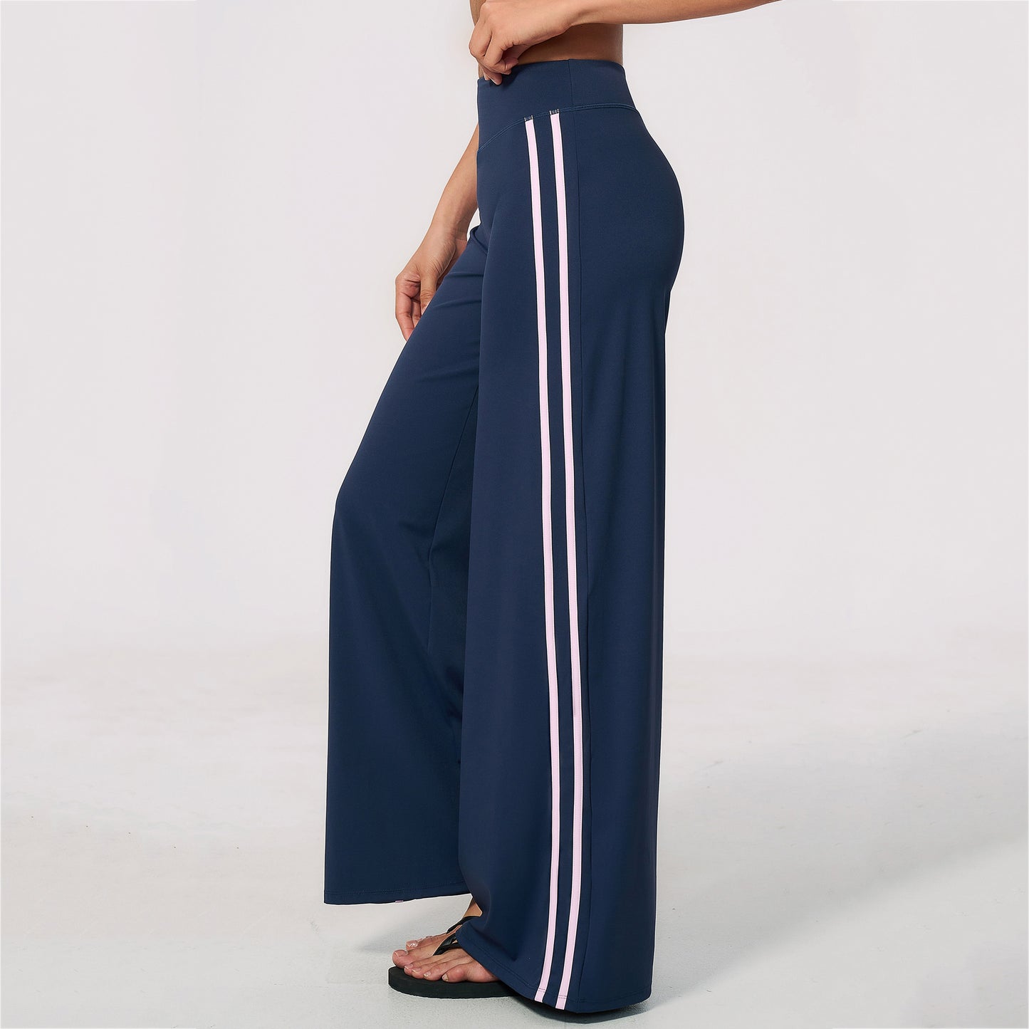 Side Stripe Straight Leggings