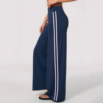 Side Stripe Straight Leggings
