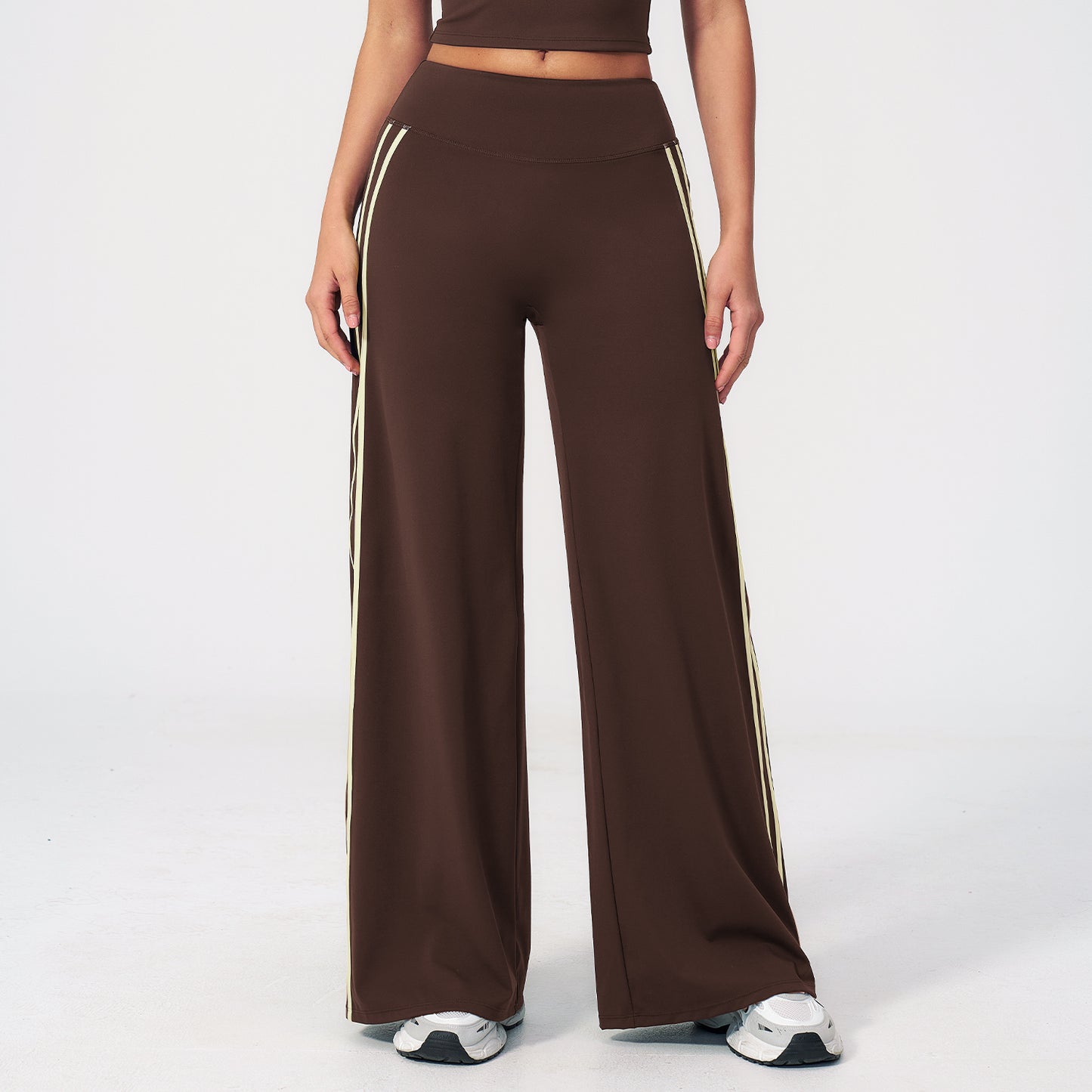 Side Stripe Straight Leggings