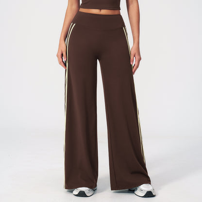 Side Stripe Straight Leggings