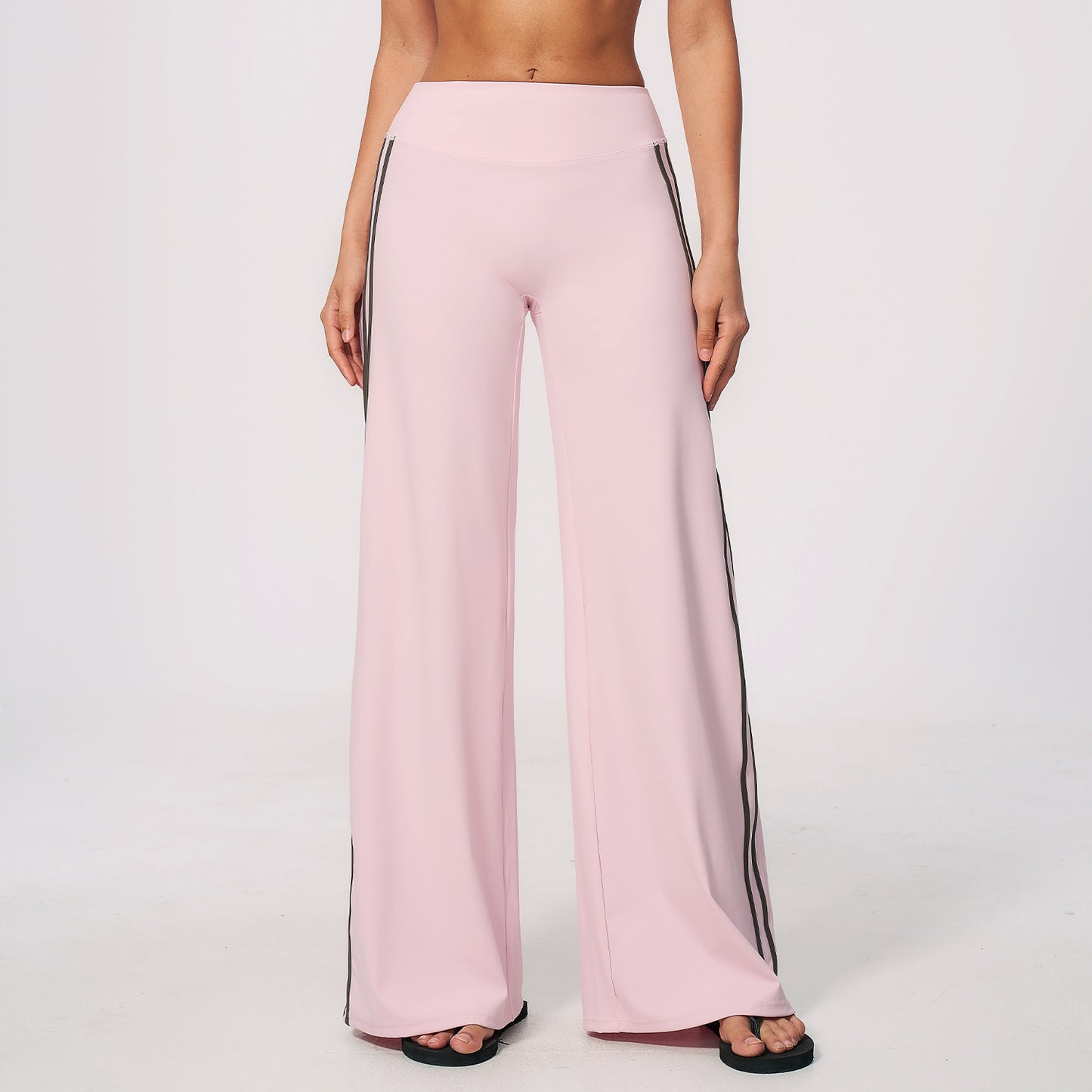 Side Stripe Straight Leggings