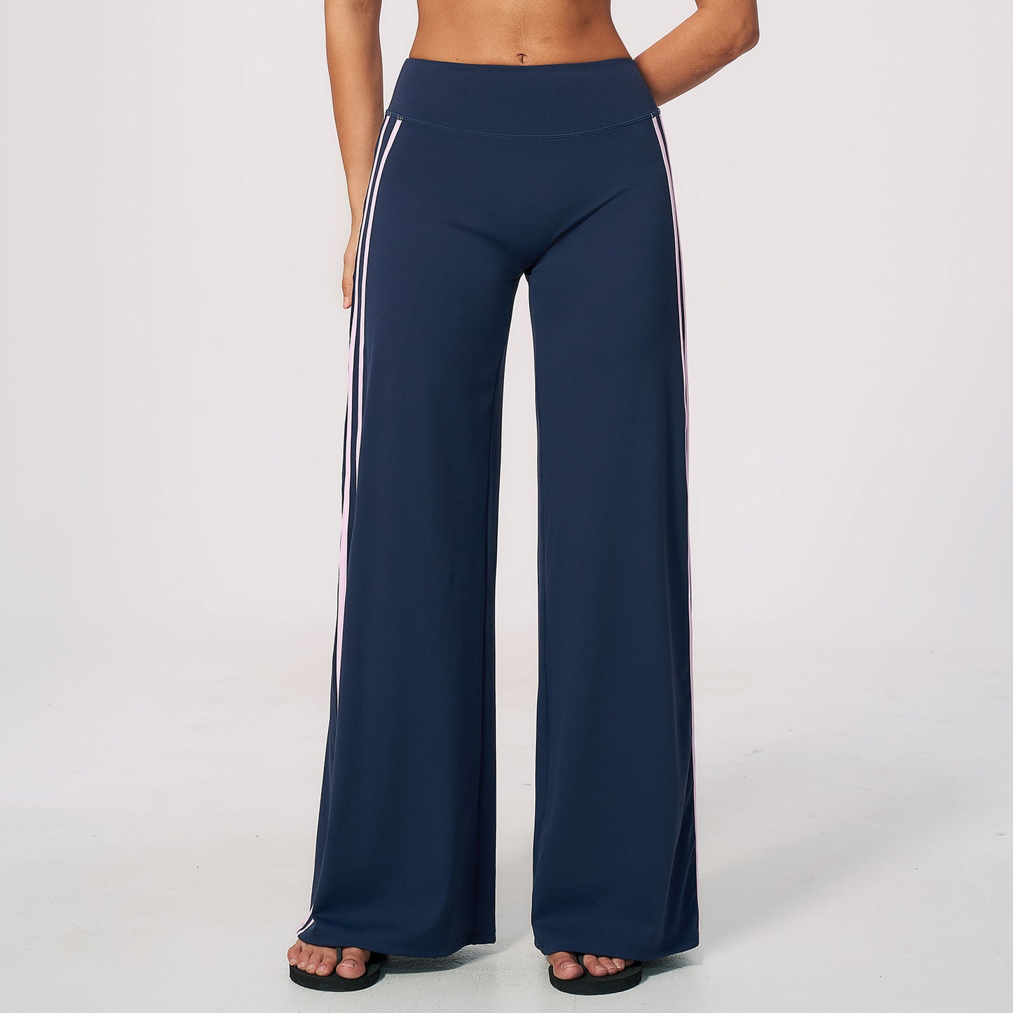 Side Stripe Straight Leggings