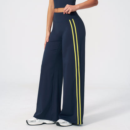 Side Stripe Straight Leggings