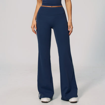 Side Stripe Sculpting Flare Leggings