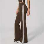 Side Stripe Sculpting Flare Leggings